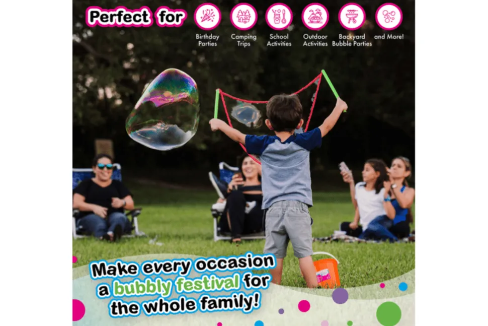 WOWmazing Grab-n-Go Giant Bubble Kit