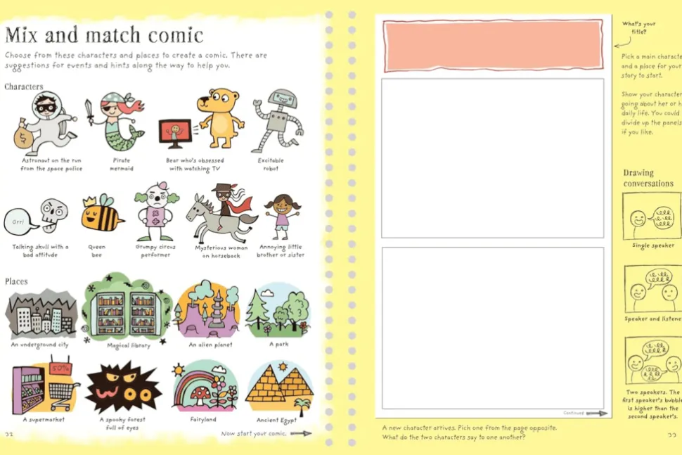 Write and Draw Your Own Comics
