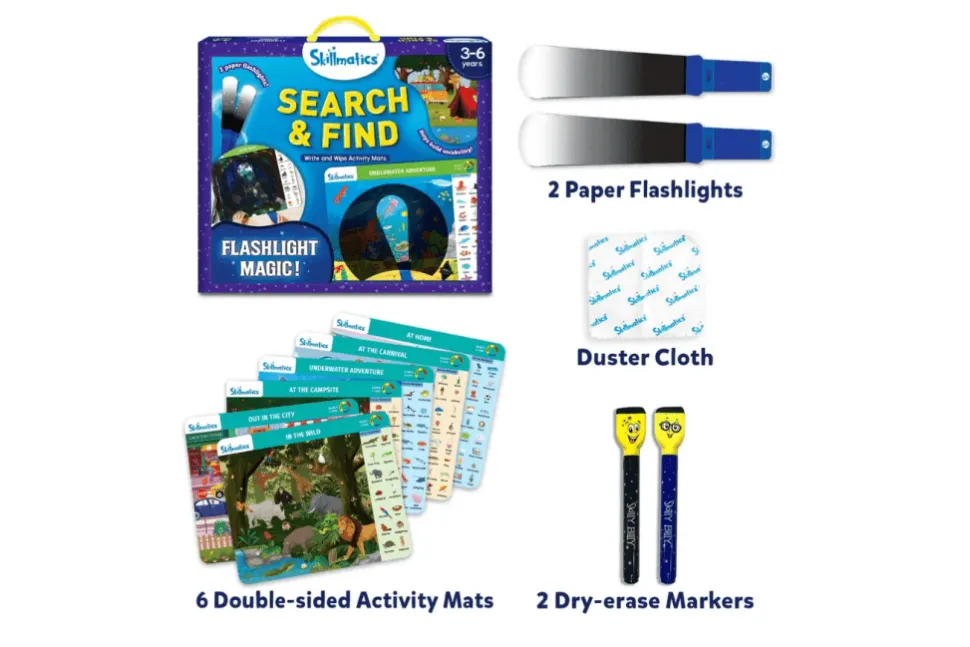 Write & Wipe - Search and Find Flashlight Magic