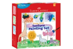 Young Artist Texture Painting